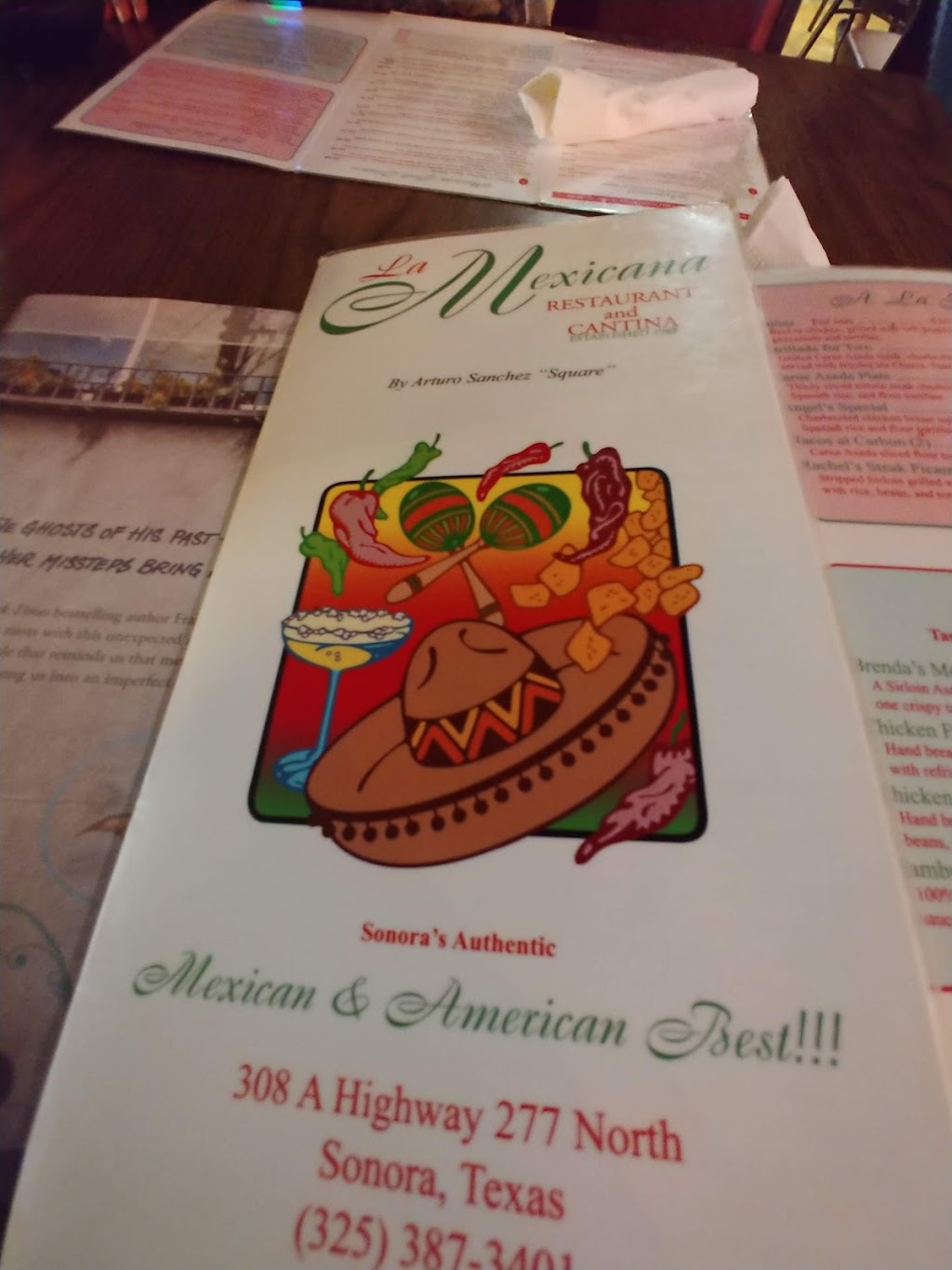 La Mexicana | restaurant | 308A Highway 277 North, Sonora, TX 76950, USA | 3253873401 OR +1 325-387-3401
