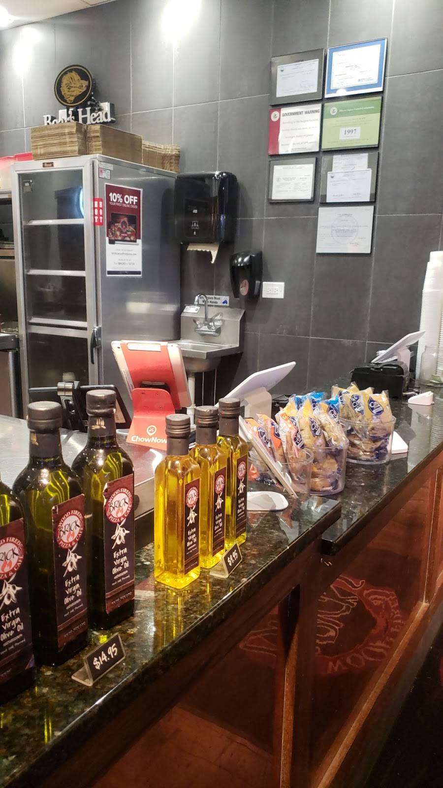 Bricks Wood Fired Pizza | restaurant | 103 E Front St, Wheaton, IL 60187, USA | 6307844620 OR +1 630-784-4620