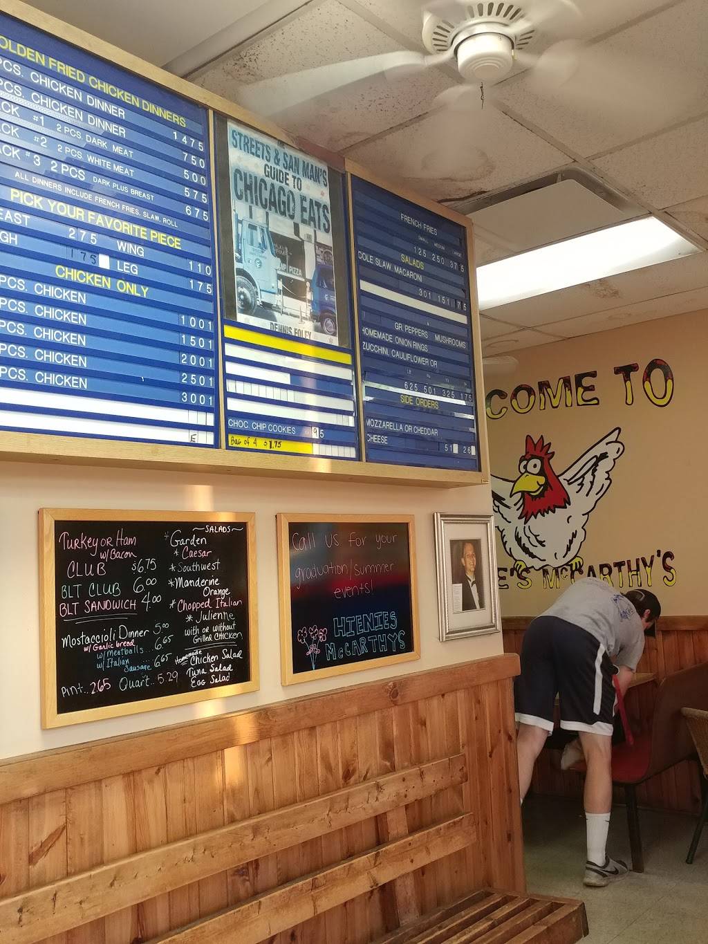 Hienies McCarthys | restaurant | 9869 W 143rd St, Orland Park, IL 60462, USA | 7083490390 OR +1 708-349-0390