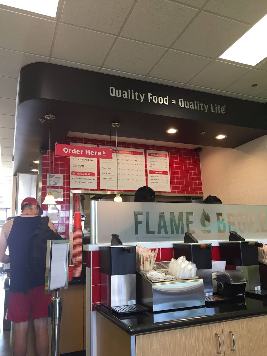 Flame Broiler | restaurant | 2630 Mt Vernon Ave #200, Bakersfield, CA 93306, USA | 6618712000 OR +1 661-871-2000