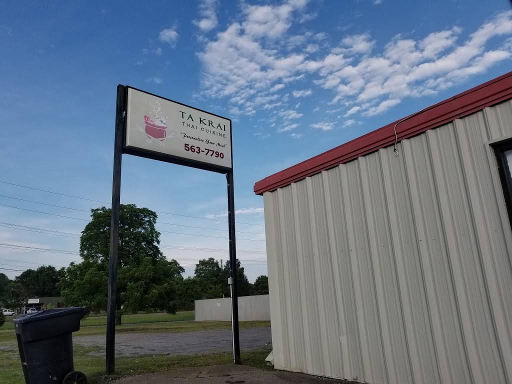Ta Krai Thai Cuisine | restaurant | 415 Wilson Ave, Tullahoma, TN 37388, USA | 9315637790 OR +1 931-563-7790
