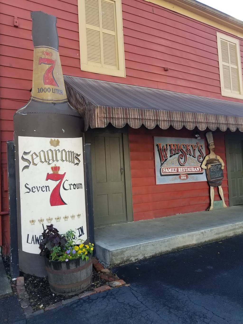 Whiskys | restaurant | 334 Front St, Lawrenceburg, IN 47025, USA | 8125374239 OR +1 812-537-4239