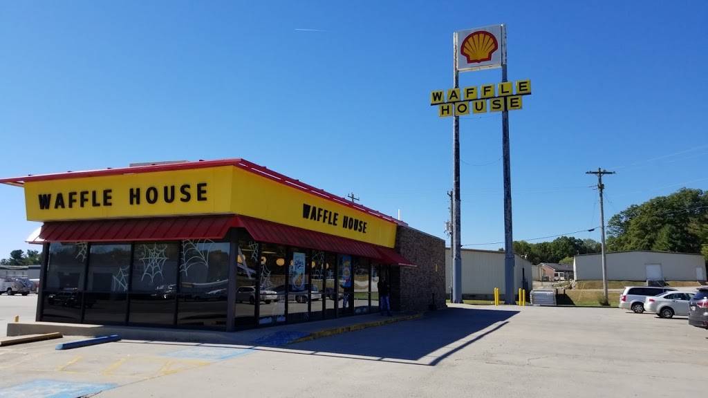 Waffle House | meal takeaway | 629 Woodbury Hwy, Manchester, TN 37355, USA | 9317230490 OR +1 931-723-0490
