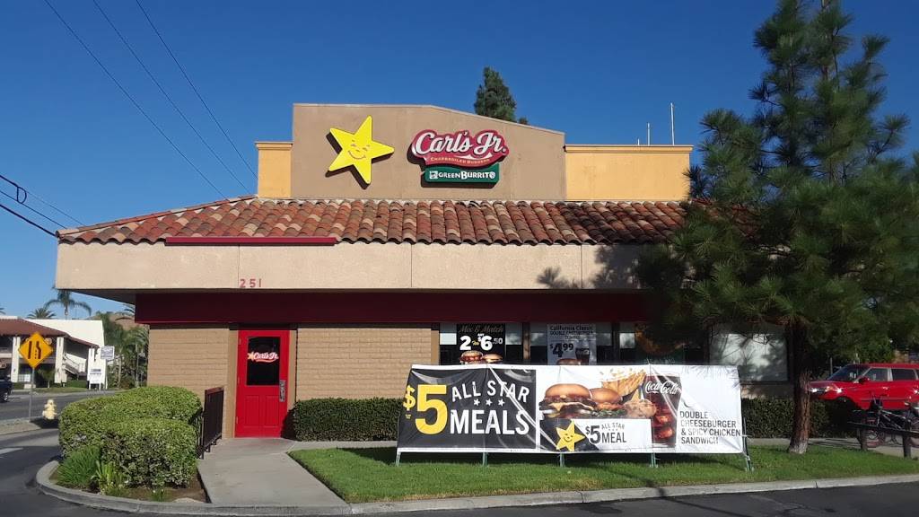 Carls Jr. | restaurant | 251 Diamond Dr, Lake Elsinore, CA 92530, USA | 9516740580 OR +1 951-674-0580