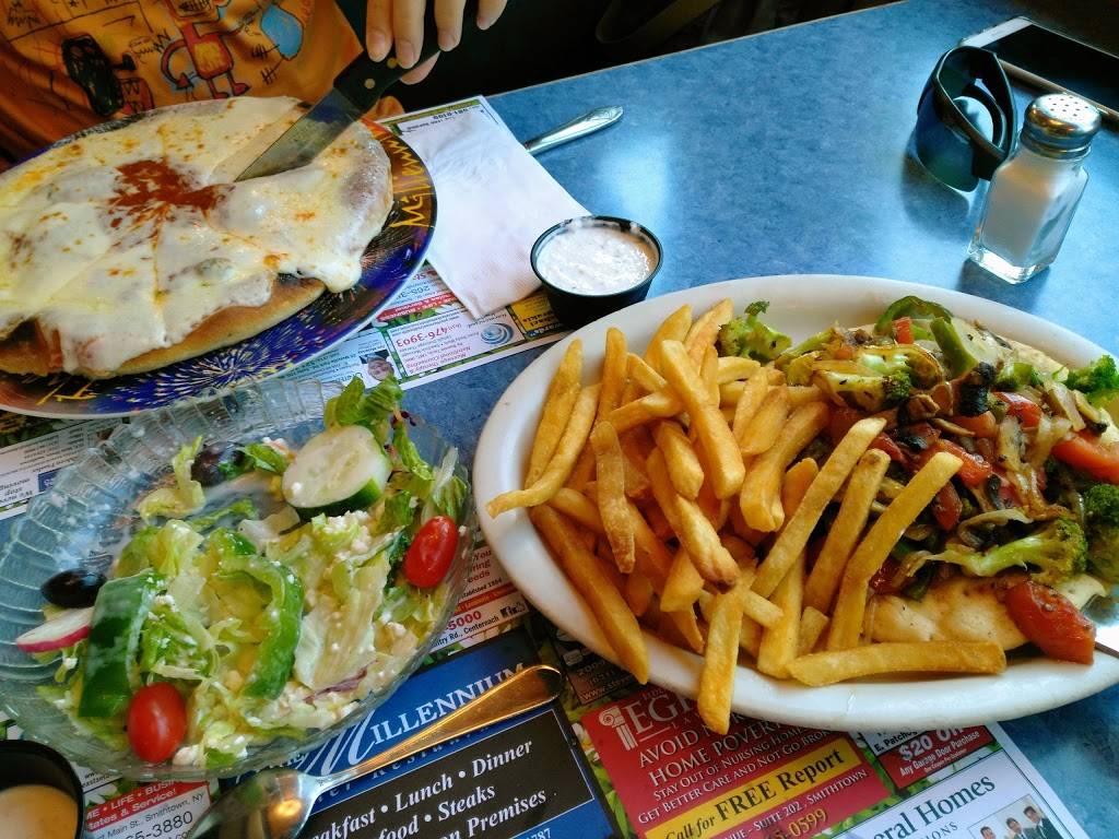 Millennium Diner | restaurant | 156 E Main St, Smithtown, NY 11787, USA | 6317245556 OR +1 631-724-5556