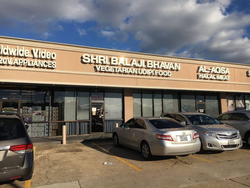 Shri Balaji Bhavan | restaurant | 5655 Hillcroft St, Houston, TX 77036, USA | 7137831126 OR +1 713-783-1126