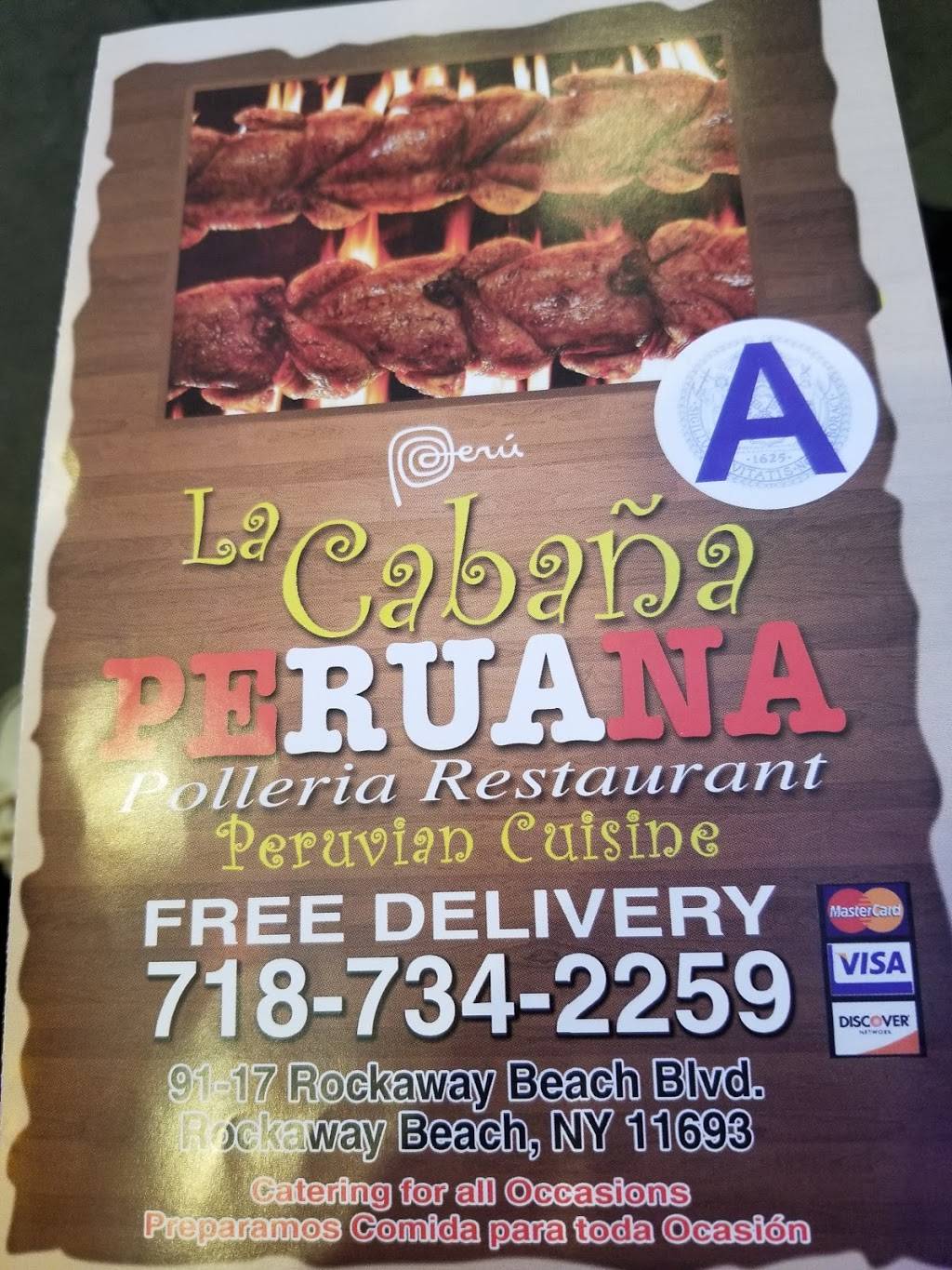 La Cabaña Peruana | restaurant | 91-17 Rockaway Beach Blvd, Rockaway Beach, NY 11693, USA | 7187342259 OR +1 718-734-2259