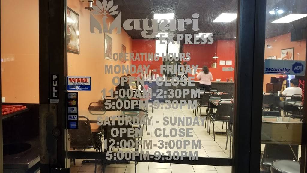 Mayuri Express | restaurant | 21145 Tomball Pkwy, Houston, TX 77070, USA | 8324223830 OR +1 832-422-3830