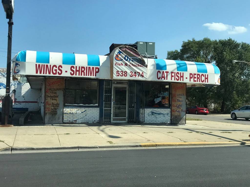 Golden Fish & Chicken | restaurant | 4457 S Cottage Grove Ave, Chicago, IL 60653, USA | 7735383474 OR +1 773-538-3474