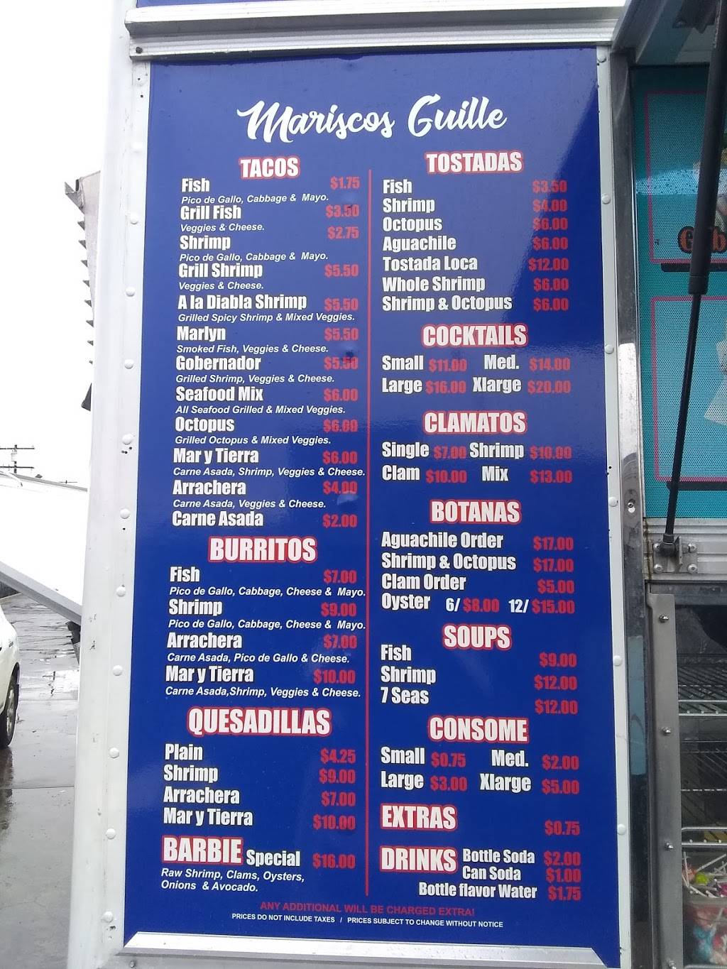 Mariscos Guille | restaurant | 500-514 S 31st St, San Diego, CA 92113, USA | 6192731048 OR +1 619-273-1048