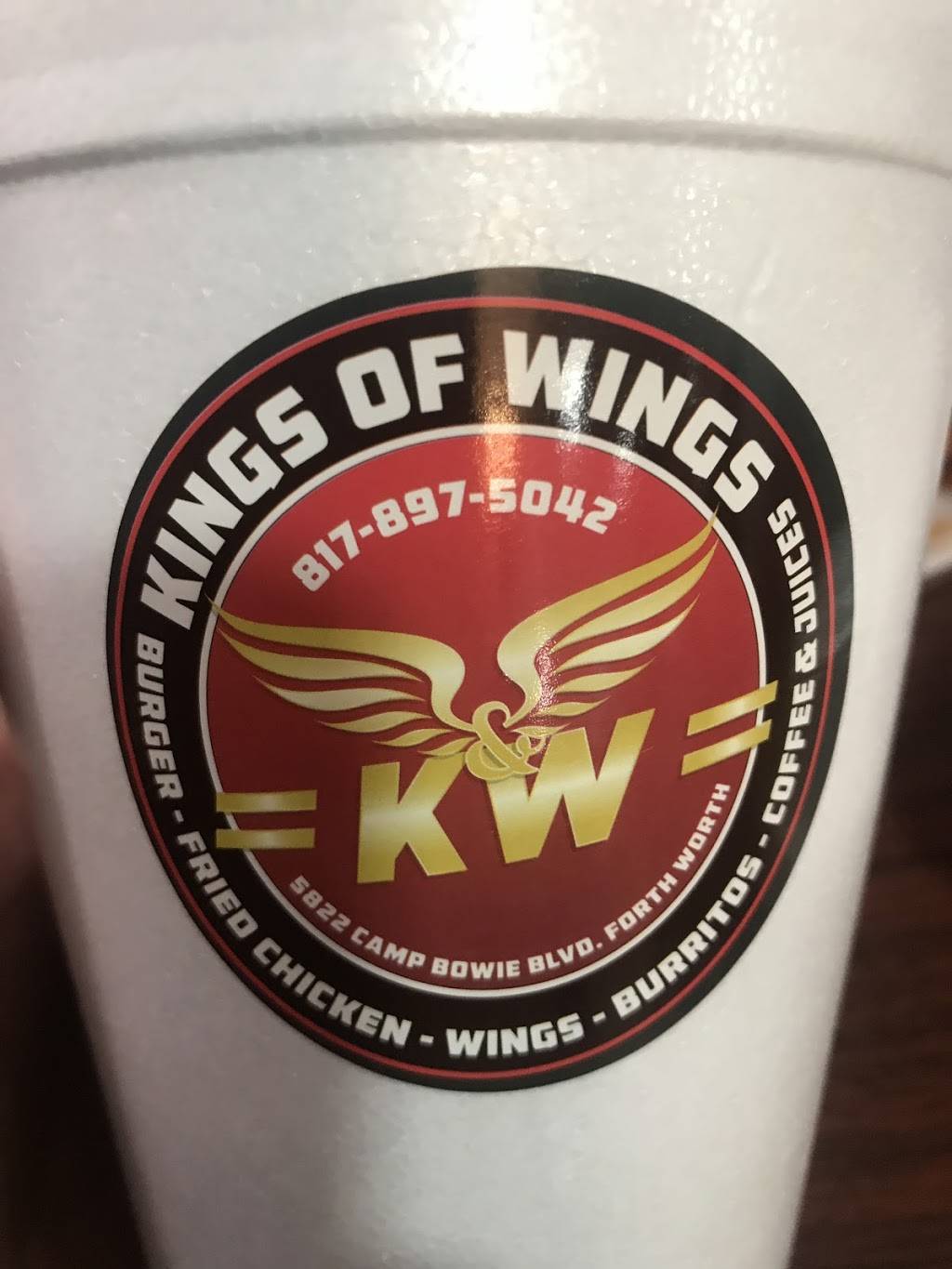 Kings of Wings | restaurant | 5822 Camp Bowie Blvd, Fort Worth, TX 76107, USA | 2147773616 OR +1 214-777-3616