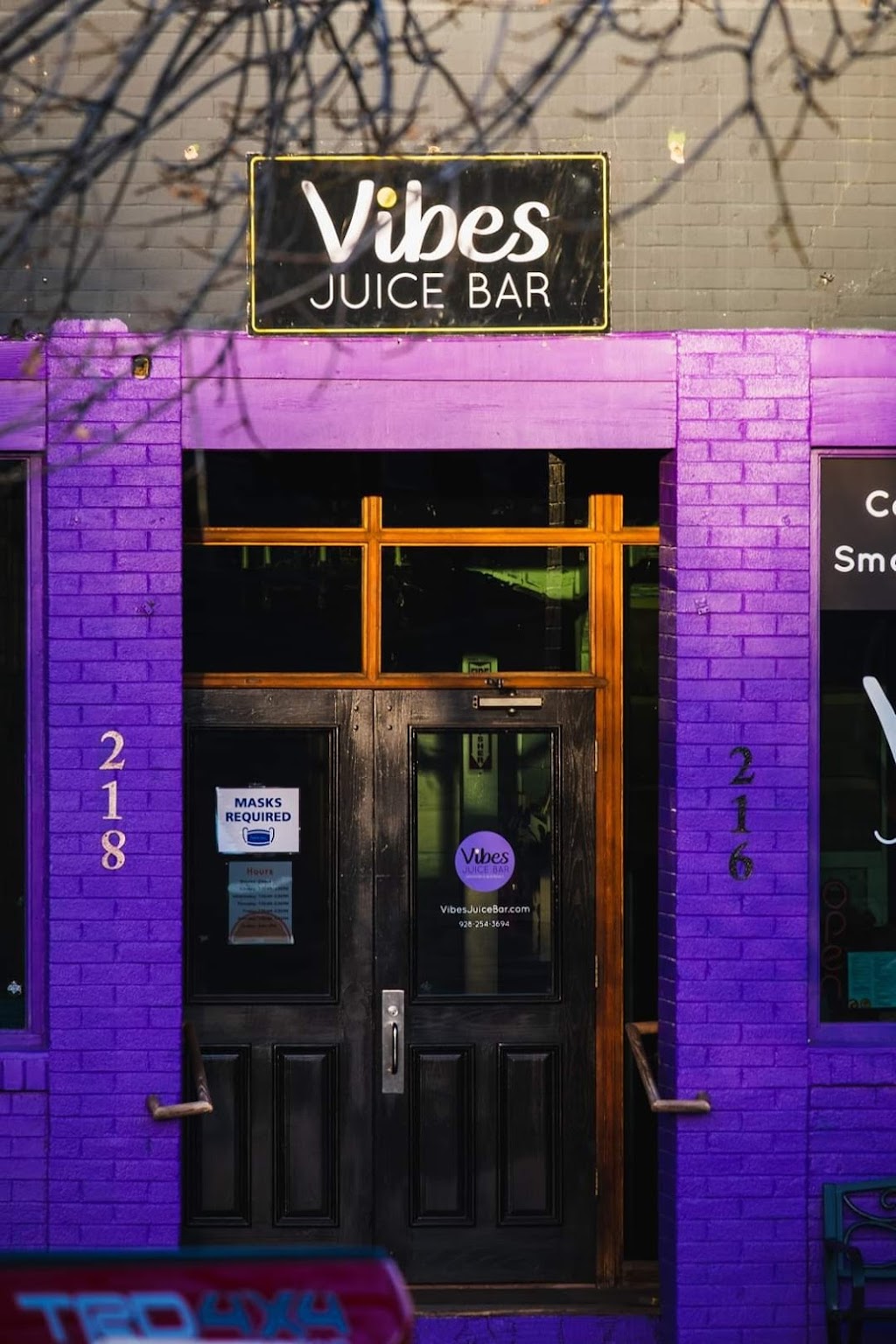 Vibes Juice Bar | restaurant | 216 S Montezuma St, Prescott, AZ 86303, USA | 9282543694 OR +1 928-254-3694