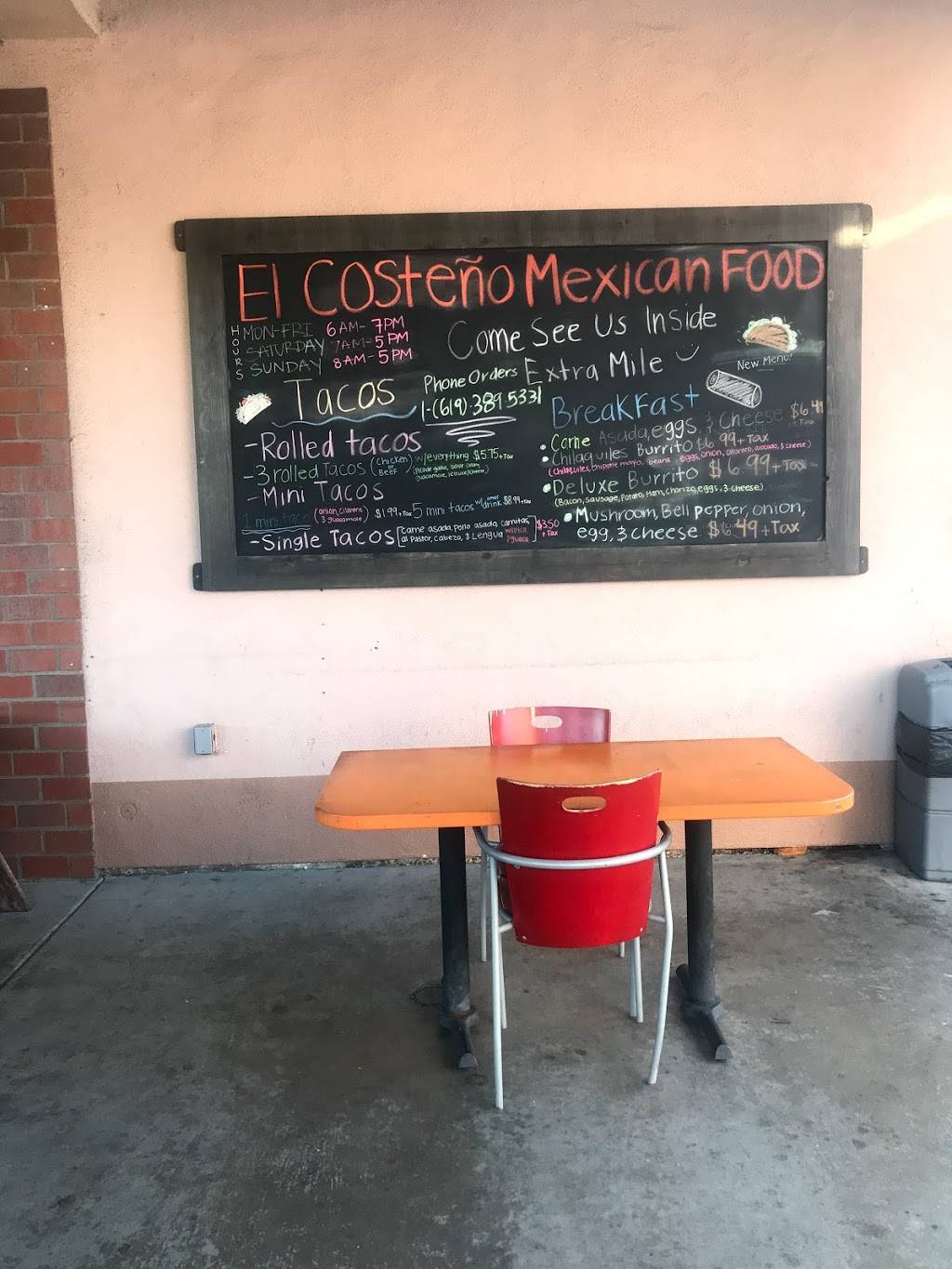 El Costeño Mexican Food | restaurant | 3690 Murphy Canyon Rd, San Diego, CA 92123, USA | 6193895331 OR +1 619-389-5331