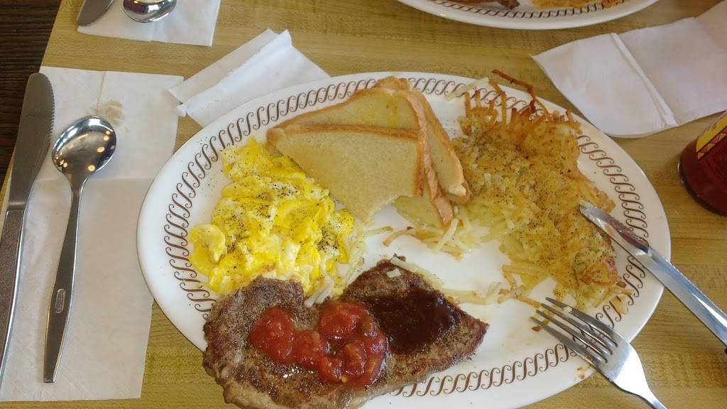 Waffle House | meal takeaway | 2998 S, TX-360, Grand Prairie, TX 75051, USA | 9726419509 OR +1 972-641-9509