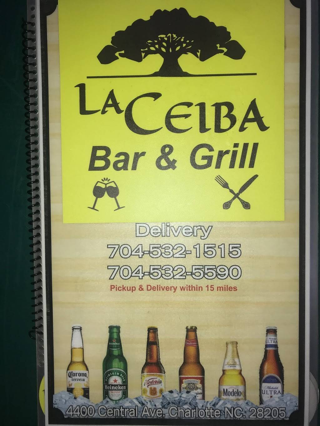 La Ceiba Bar & Grill | restaurant | 4400 Central Ave, Charlotte, NC 28205, USA | 7045321515 OR +1 704-532-1515