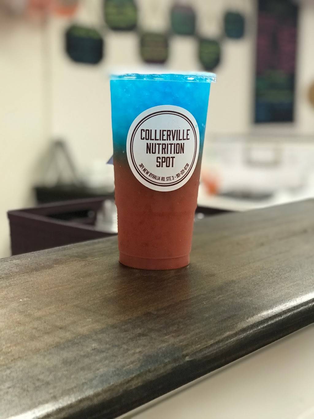 Collierville Nutrition Spot | restaurant | 364 New Byhalia Rd Suite 3, Collierville, TN 38017, USA | 9012218738 OR +1 901-221-8738