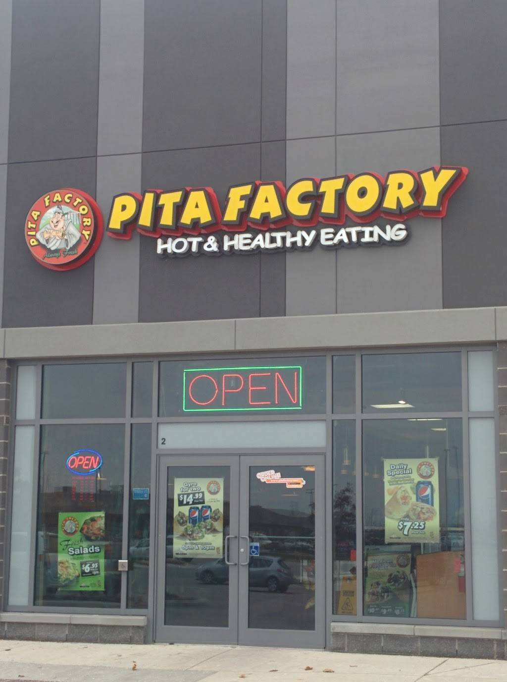 Pita Factory | restaurant | 584 Weber St N, Waterloo, ON N2V 1K4, Canada | 5198848778 OR +1 519-884-8778