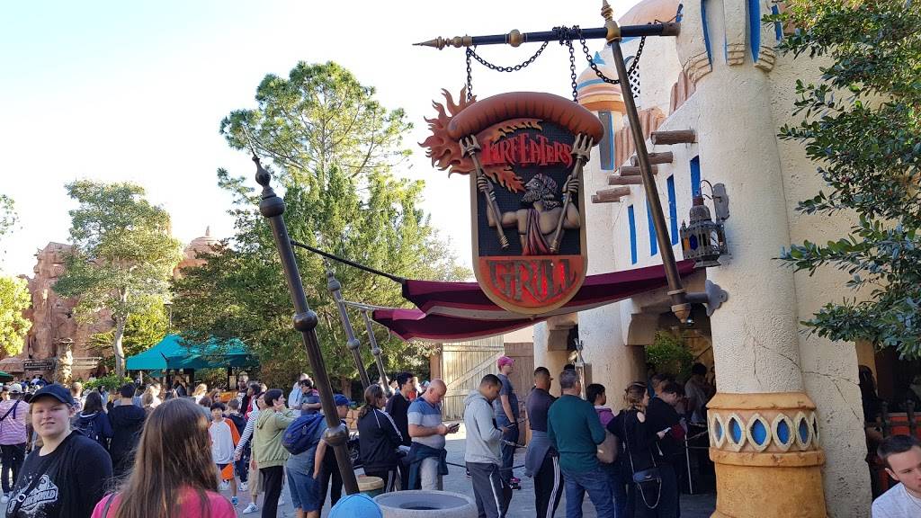 Fire Eaters Grill | restaurant | 6000 Universal Blvd, Orlando, FL 32819, USA | 4072244434 OR +1 407-224-4434