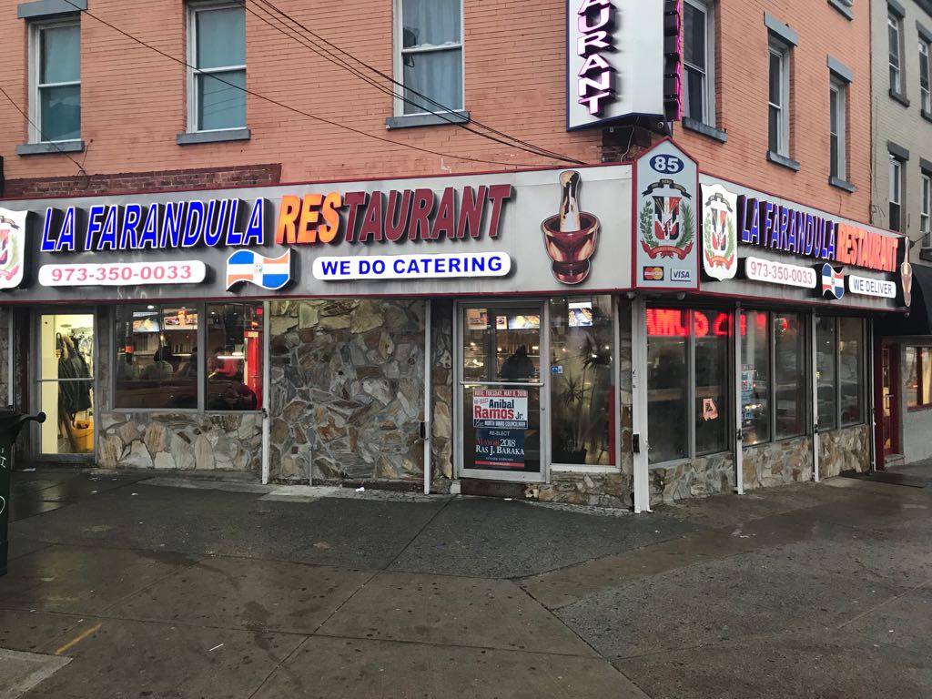 La Farandula | restaurant | 1914, 85 Bloomfield Ave, Newark, NJ 07104, USA | 9733500033 OR +1 973-350-0033