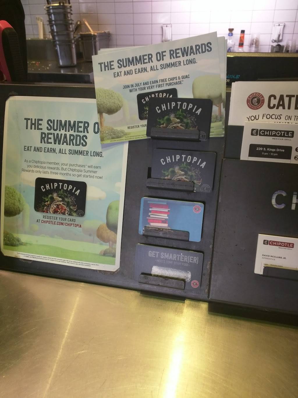 Chipotle Mexican Grill | restaurant | 239 S Kings Dr Suite B, Charlotte, NC 28204, USA | 7046125985 OR +1 704-612-5985