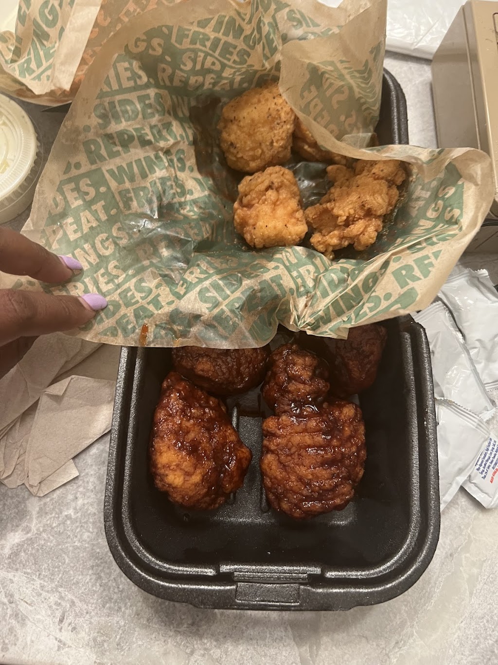 Wingstop | restaurant | 5570 Old Hickory Blvd ste 102, Hermitage, TN 37076, USA | 6298951100 OR +1 629-895-1100