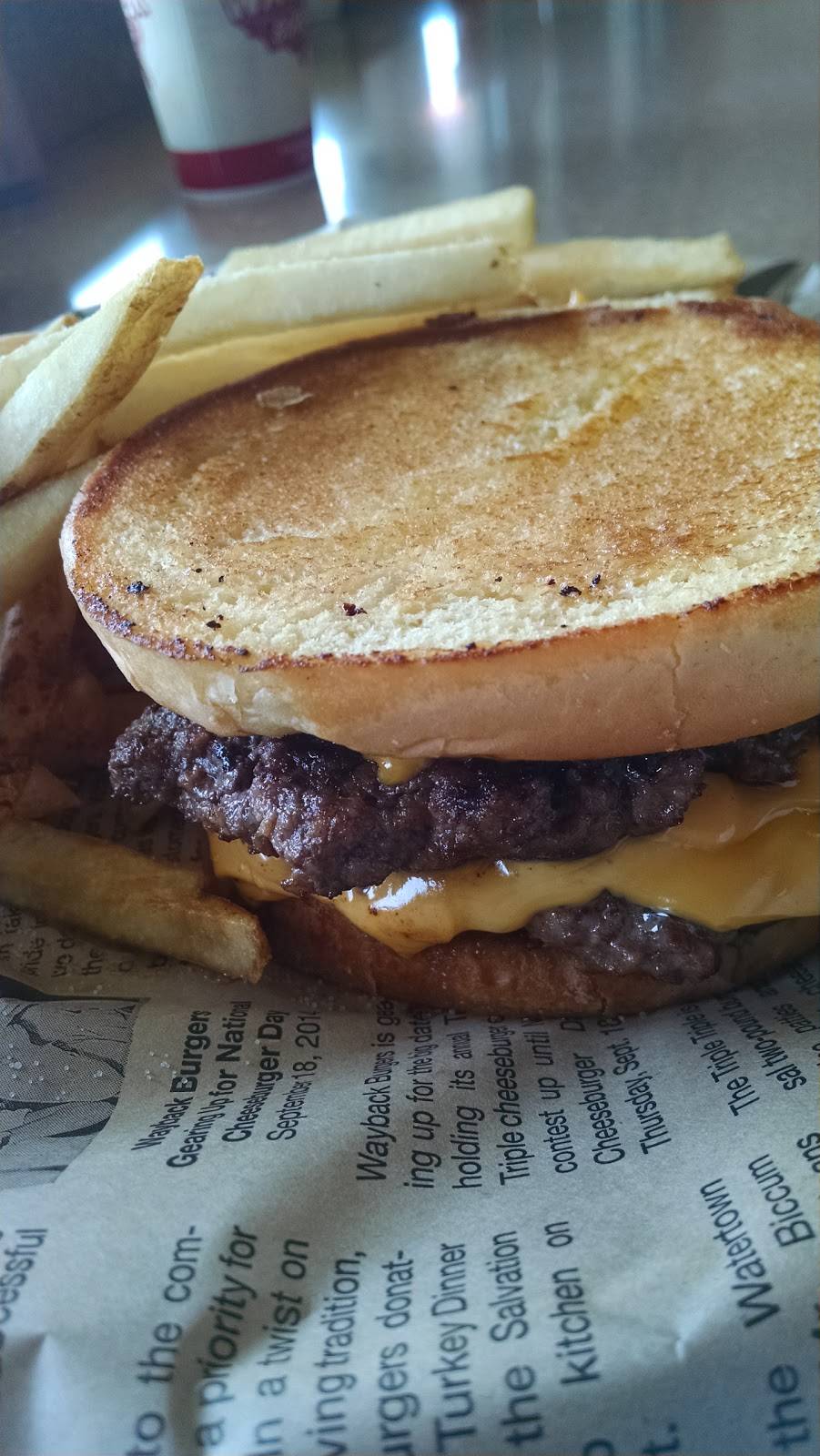 Wayback Burgers | restaurant | 957 S Main St, Cheshire, CT 06410, USA | 2034390060 OR +1 203-439-0060