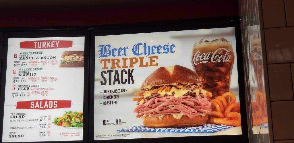 Arbys | restaurant | 6315 N Mesa St, El Paso, TX 79912, USA | 9155813612 OR +1 915-581-3612