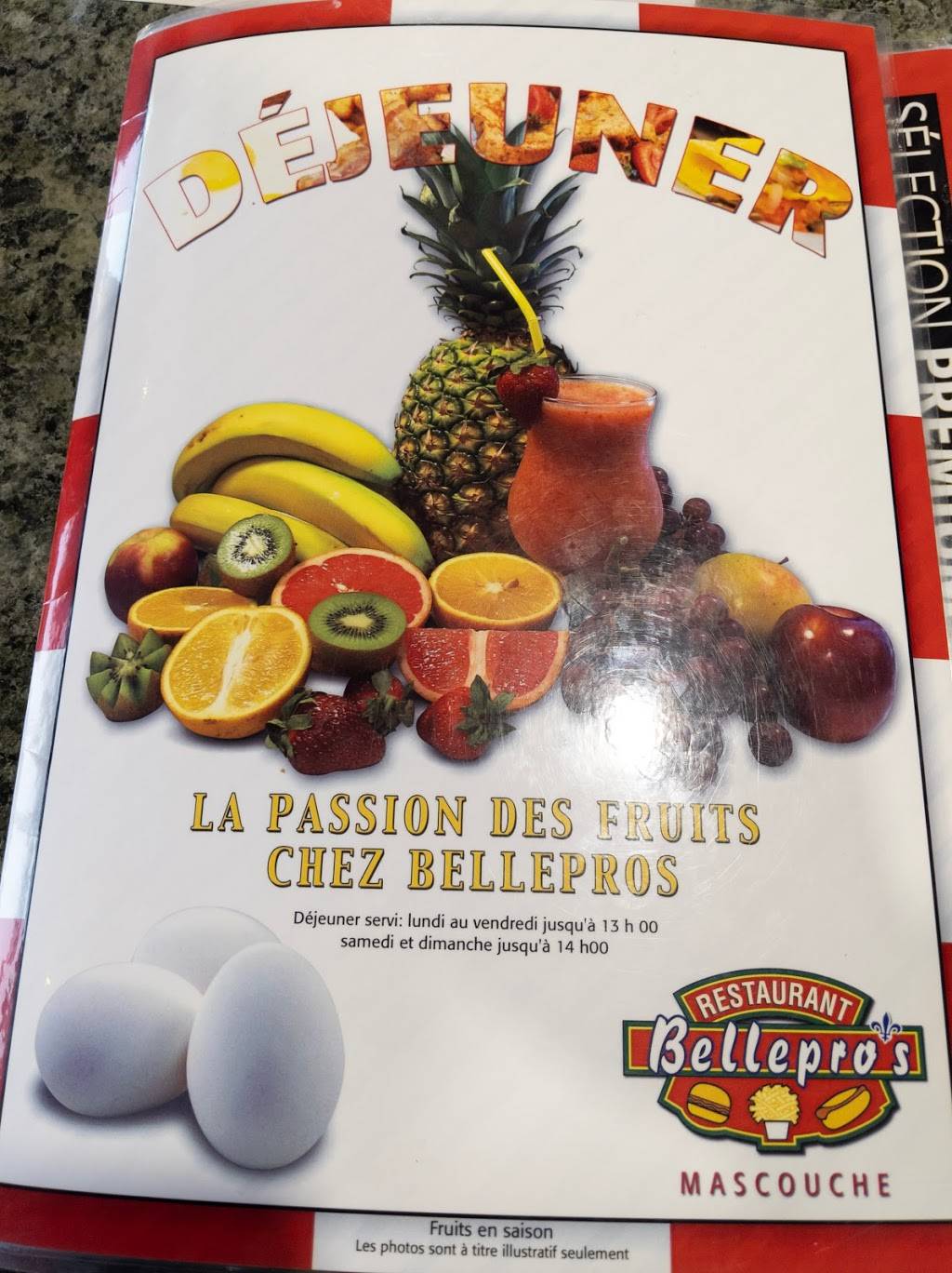 Belle Pro Restaurant | restaurant | 235 Montée Masson, Mascouche, QC J7K 3B4, Canada | 4509662858 OR +1 450-966-2858