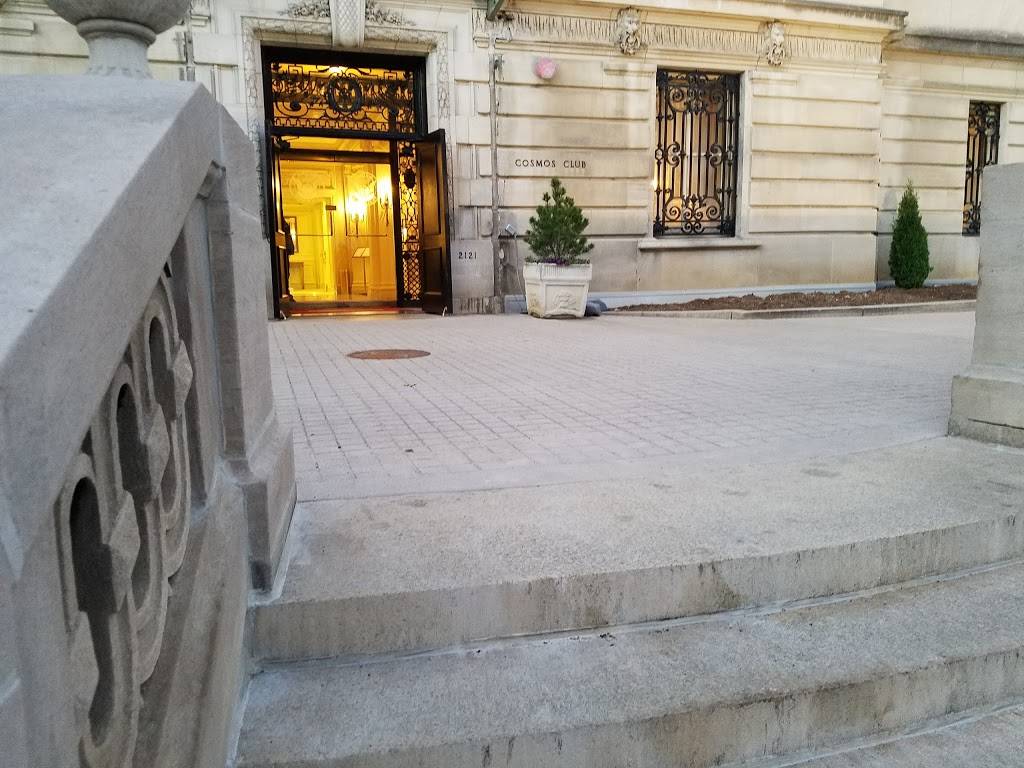 Cosmos Club | restaurant | 2121 Massachusetts Ave NW, Washington, DC 20008, USA | 2023877783 OR +1 202-387-7783