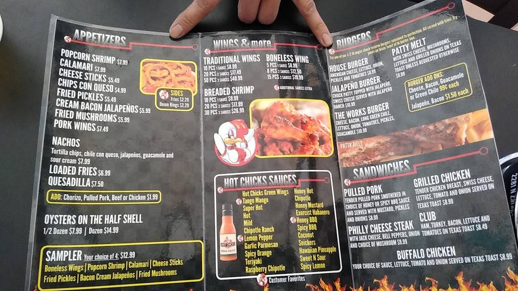 Hot Chicks Wing House | restaurant | 2281 N Zaragoza Rd, El Paso, TX 79938, USA | 9158567991 OR +1 915-856-7991