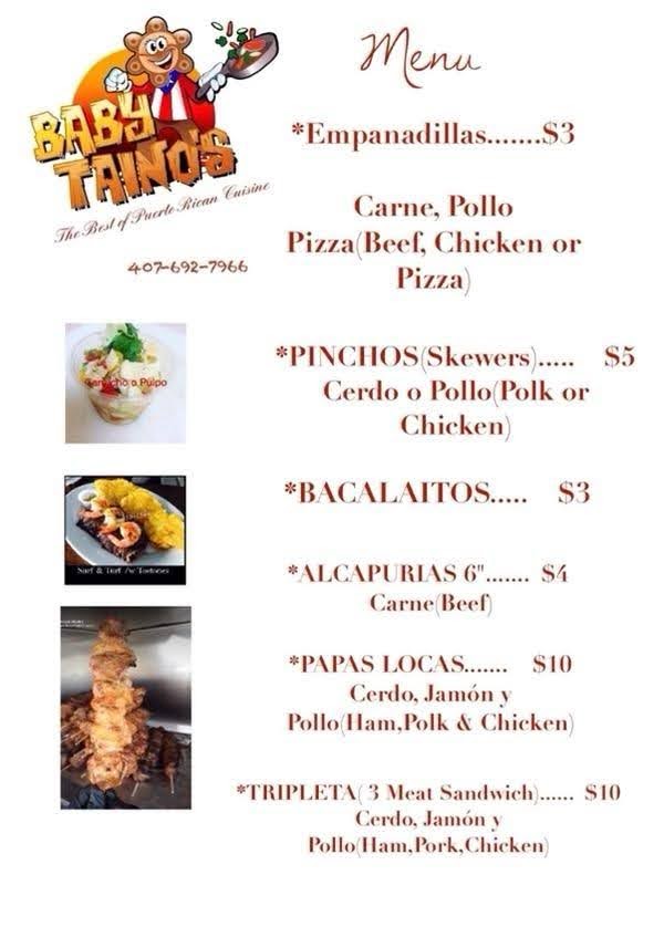 Baby Tainos | restaurant | 950 Lily Ave, Haines City, FL 33844, USA | 4076927966 OR +1 407-692-7966