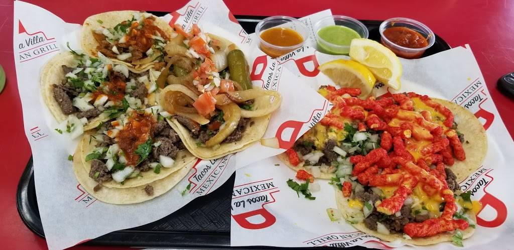 Tacos La Villa Mexican Grill | restaurant | 1801 Union Ave, Bakersfield, CA 93305, USA | 6616331395 OR +1 661-633-1395