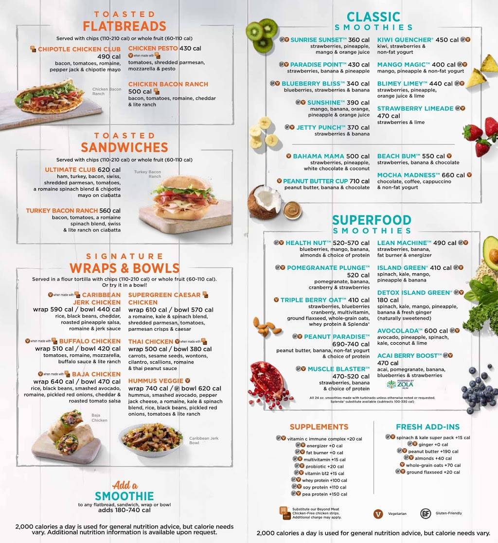 Tropical Smoothie Cafe | restaurant | 737 S Halsted St, Chicago, IL 60607, USA | 3129968170 OR +1 312-996-8170