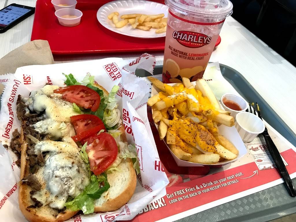 Charleys Philly Steaks | restaurant | 8001 S Orange Blossom Trail Ste 924, Orlando, FL 32809, USA | 4078575006 OR +1 407-857-5006