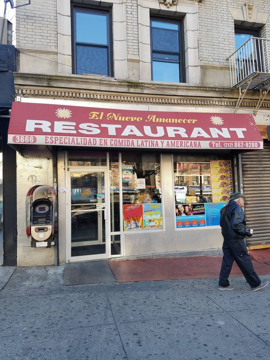 El Nuevo Amanecer | restaurant | 3660 Broadway, New York, NY 10031, USA | 6466934147 OR +1 646-693-4147