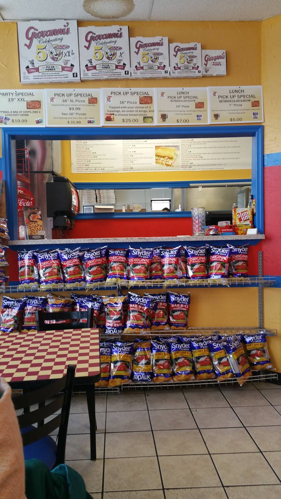 Giovannis pizza | restaurant | 4214 Saron Dr, Lexington, KY 40515, USA | 8592719247 OR +1 859-271-9247