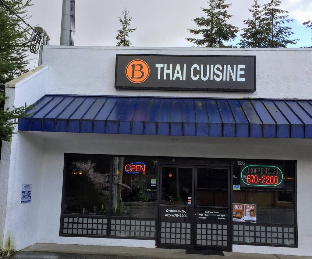 B Thai Cuisine | restaurant | 7528 196th St SW, Lynnwood, WA 98036, USA | 4256702200 OR +1 425-670-2200