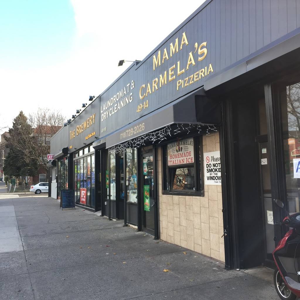 Mama Carmelas Pizza | restaurant | 49-14 30th Ave, Woodside, NY 11377, USA | 7187282026 OR +1 718-728-2026