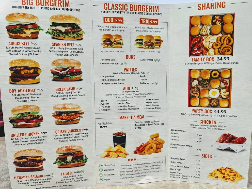 Burgerim | restaurant | 4401 Gilmer Rd, Longview, TX 75604, USA | 4306253061 OR +1 430-625-3061