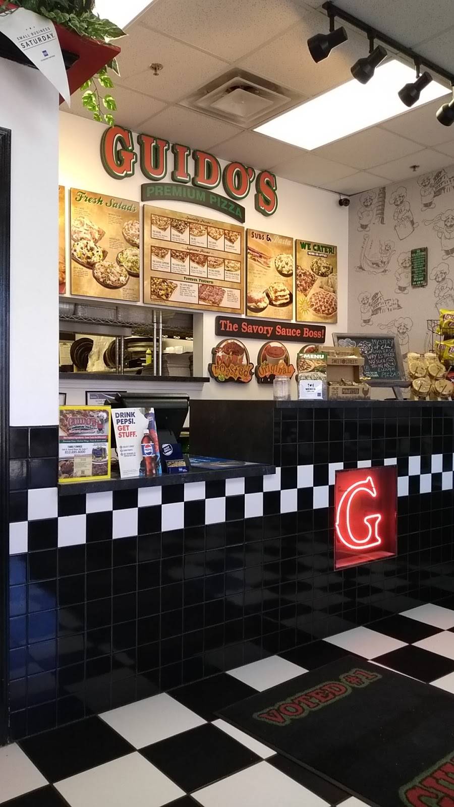 Guidos Premium Pizza Grand Blanc | restaurant | 545 E Grand Blanc Rd Suite 7, Grand Blanc, MI 48439, USA | 8106956000 OR +1 810-695-6000