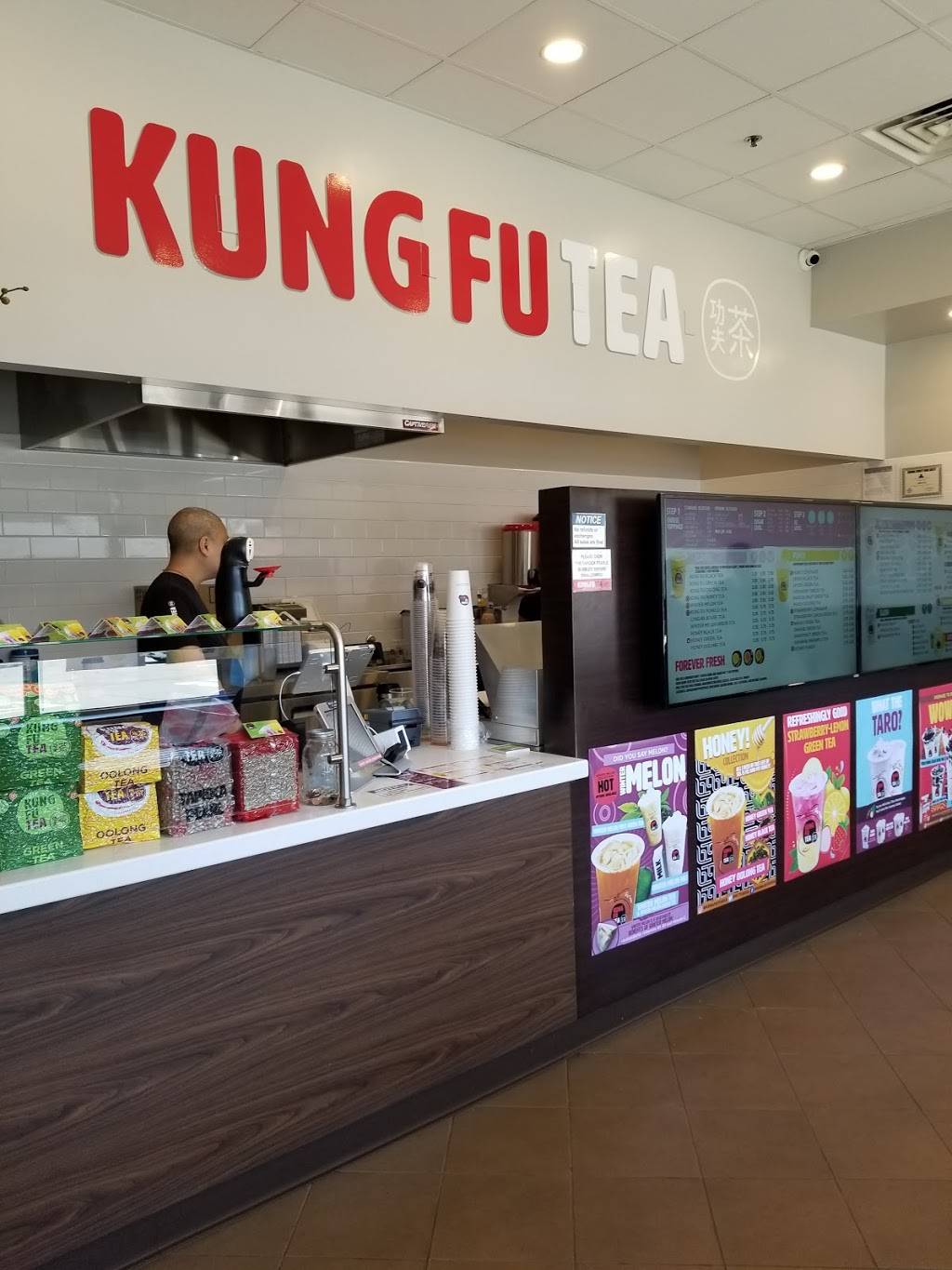 Kung Fu Tea | cafe | Campus Plaza, 3701 Vestal Pkwy E #8, Vestal, NY 13850, United States | 9176054963 OR +1 917-605-4963