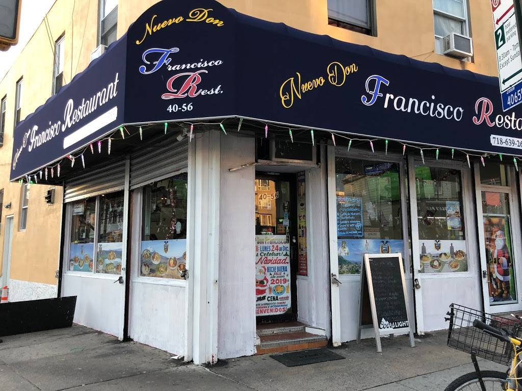 Nuevo Don Francisco Restaurant | restaurant | 40-56 Junction Blvd, Flushing, NY 11368, USA | 7186392665 OR +1 718-639-2665