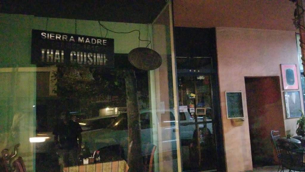 Thai Sierra Madre | restaurant | 85 W Sierra Madre Blvd, Sierra Madre, CA 91024, USA | 6263551616 OR +1 626-355-1616