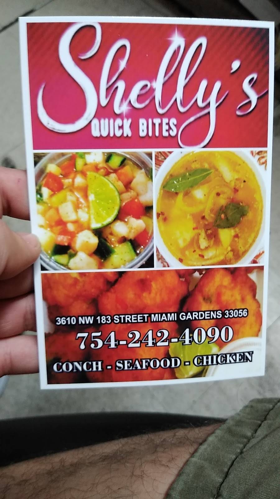 Shellys Quick Bites | restaurant | 3610 NW 183rd St, Miami Gardens, FL 33056, USA | 7542424090 OR +1 754-242-4090