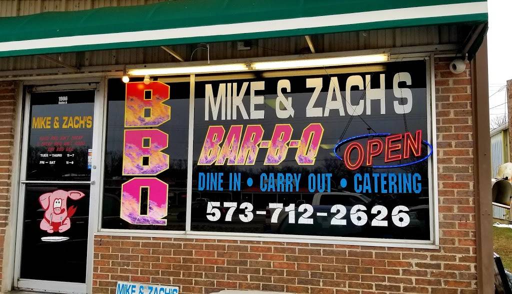 Mike & Zach BBQ | restaurant | 1906 N Westwood Blvd, Poplar Bluff, MO 63901, USA | 5737122626 OR +1 573-712-2626