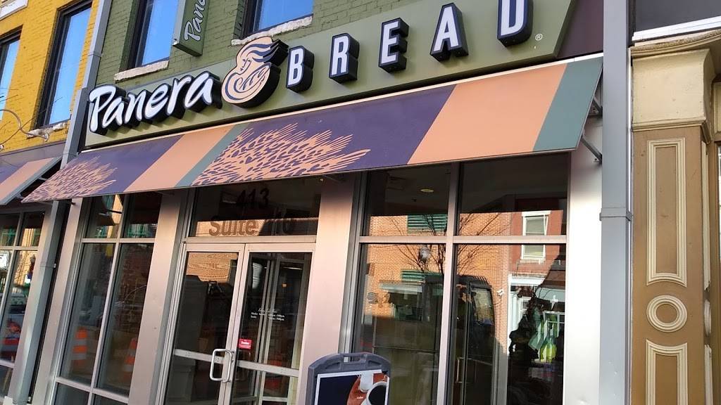 Panera Bread | cafe | 413 W Baltimore St, Baltimore, MD 21201, USA | 4106373604 OR +1 410-637-3604
