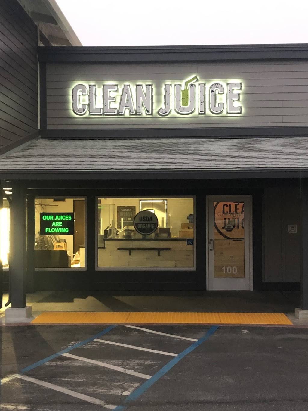 Clean Juice | restaurant | 100 Rancho Del Mar, Aptos, CA 95003, USA | 8316610614 OR +1 831-661-0614