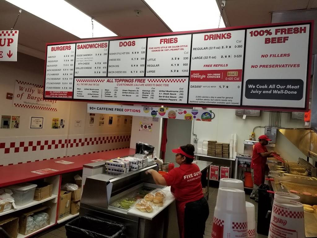 Five Guys | meal takeaway | 1131-A Rt. 3 N, Gambrills, MD 21054, USA | 4107213585 OR +1 410-721-3585