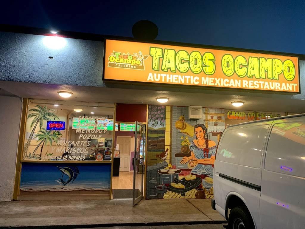 Tacos Ocampo Restaurant & Catering | restaurant | 12432 Lampson Ave, Garden Grove, CA 92840, USA | 7146511464 OR +1 714-651-1464
