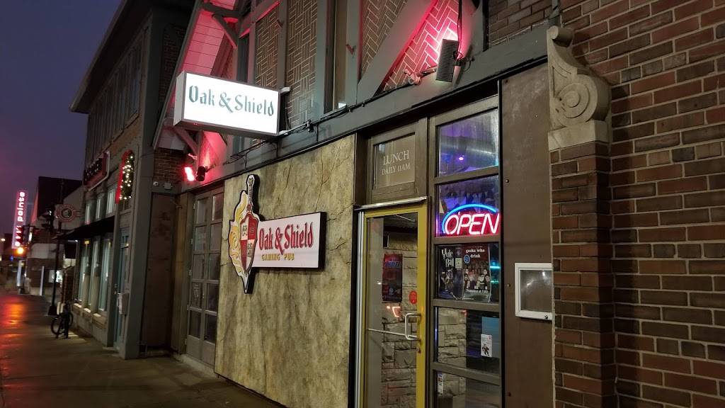 Oak & Shield Gaming Pub | restaurant | 600 E Ogden Ave, Milwaukee, WI 53202, USA | 4149881750 OR +1 414-988-1750